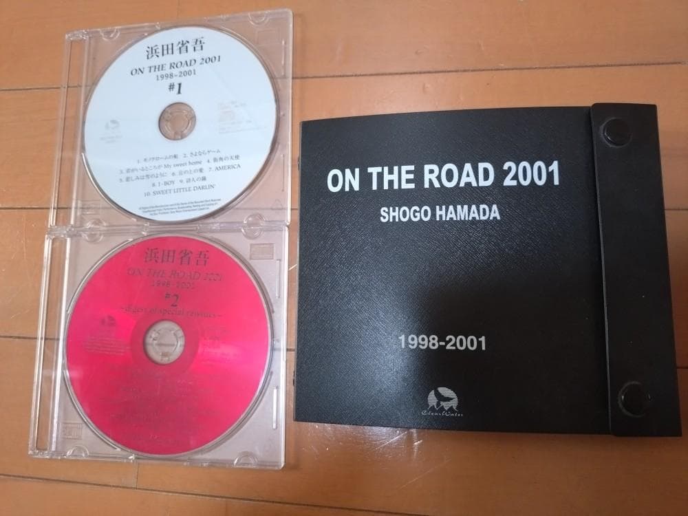 浜田省吾非売品CD「ON THE ROAD 2001」2枚組