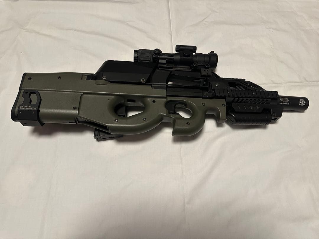 ケ*シ様 【カスタム済】東京マルイ P90 電動ガン エアガン 攻殻機動隊風