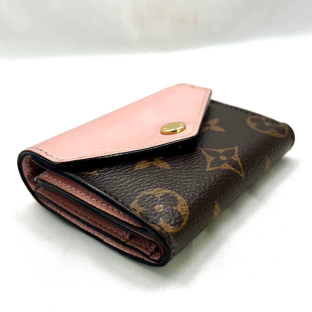 ルイヴィトン モノグラム ポルトフォイユ ゾエ ローズバレリーヌ M62932