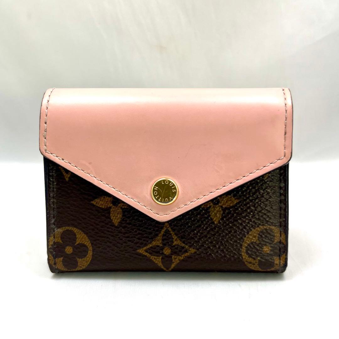 ルイヴィトン モノグラム ポルトフォイユ ゾエ ローズバレリーヌ M62932