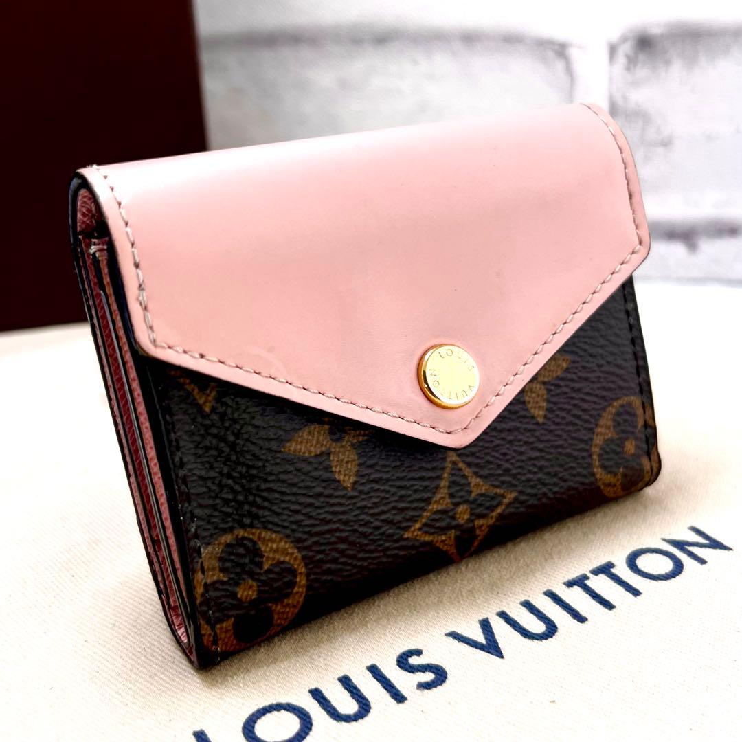 ルイヴィトン モノグラム ポルトフォイユ ゾエ ローズバレリーヌ M62932