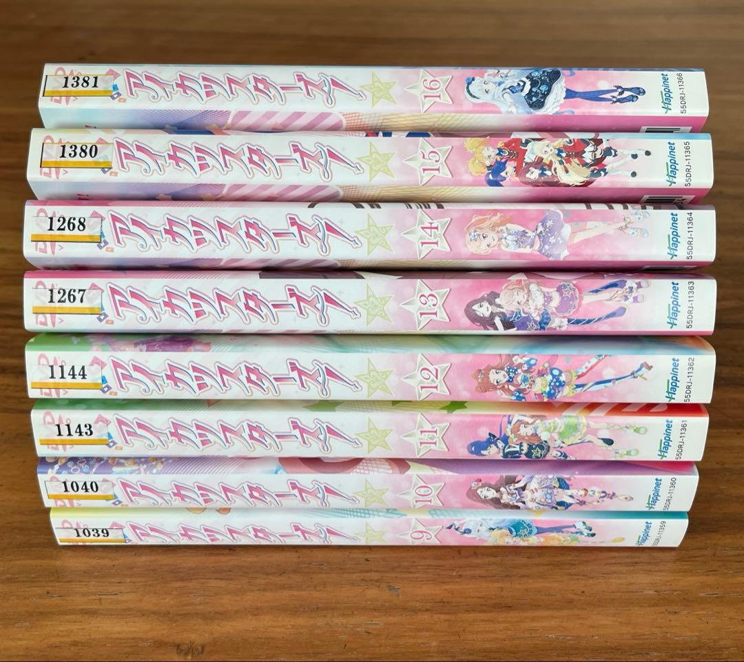 アイカツスターズ! 全34巻＋劇場版付き　DVD 全巻セット