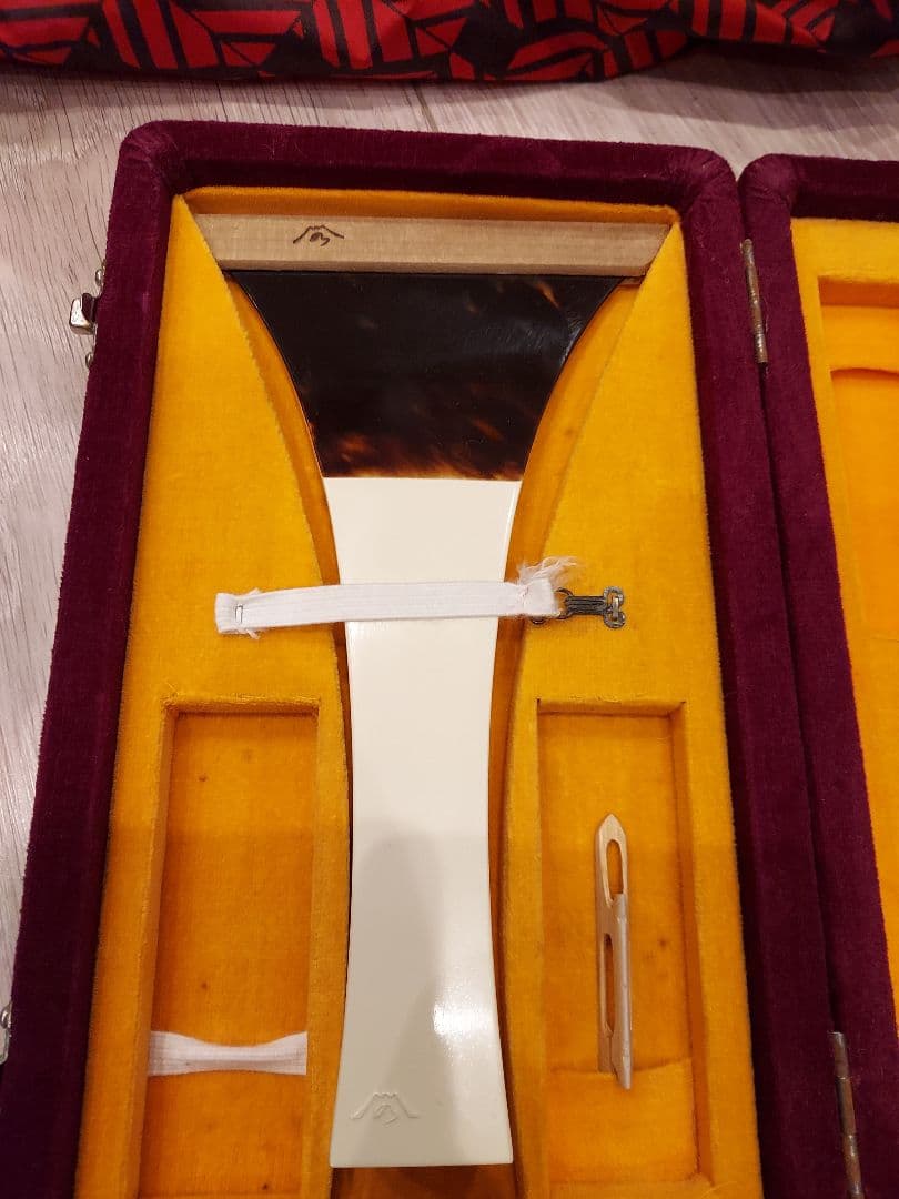 三味線　バチ2つ　ハードケース　セット