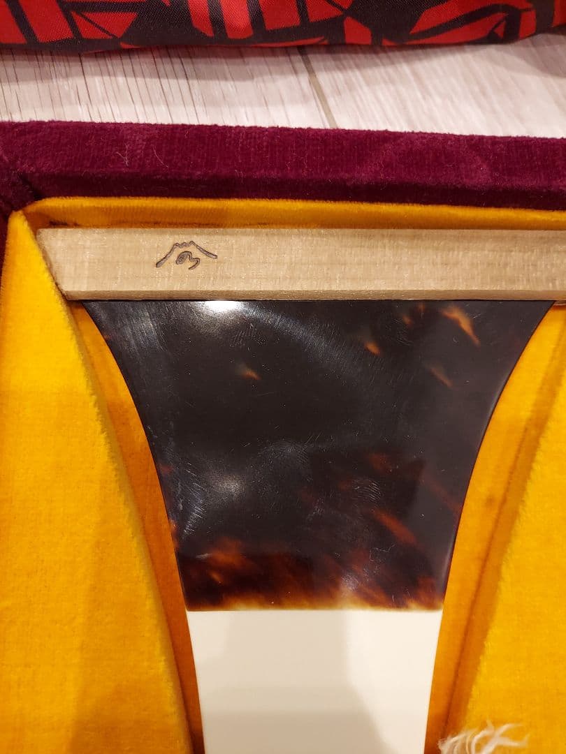 三味線　バチ2つ　ハードケース　セット