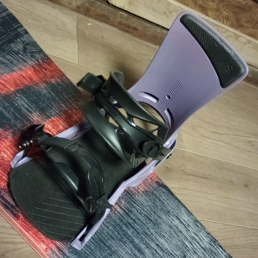 ブーツ付き　SESSIONS　SALOMON　スノーボードセット　154cm