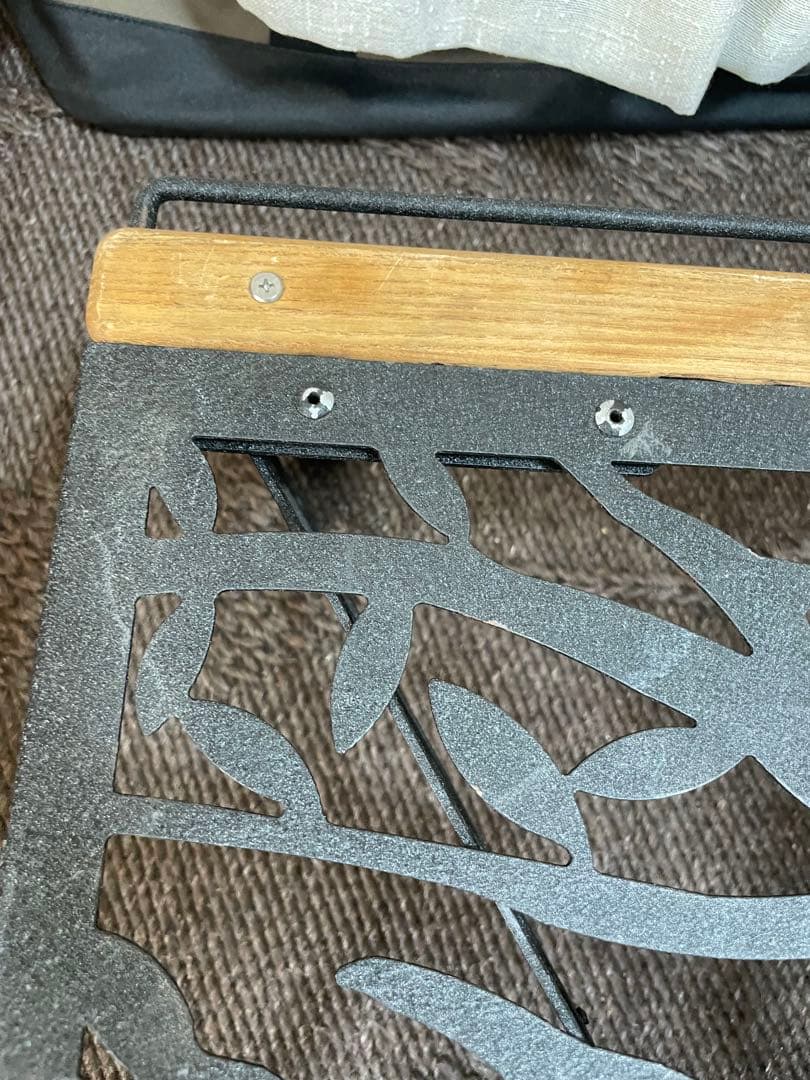 最終値下げ ワンハンドカフェテーブル（ノーマルサイズブラック）ネイチャートーンズ