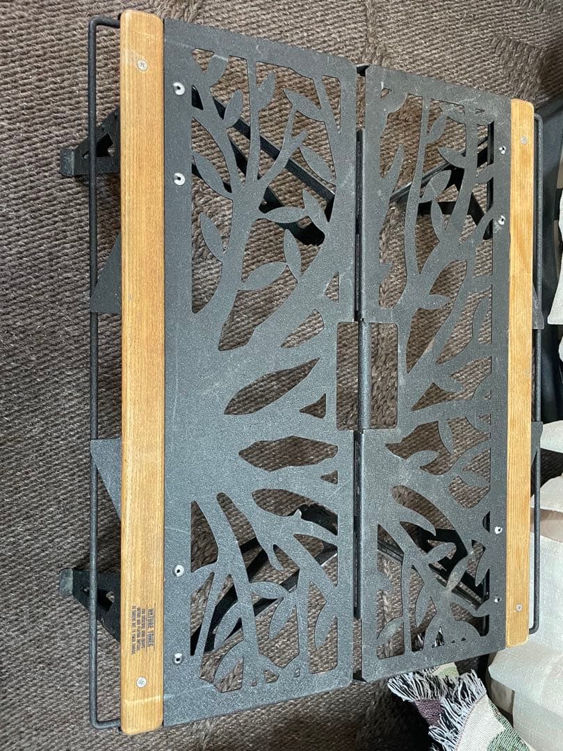 最終値下げ ワンハンドカフェテーブル（ノーマルサイズブラック）ネイチャートーンズ