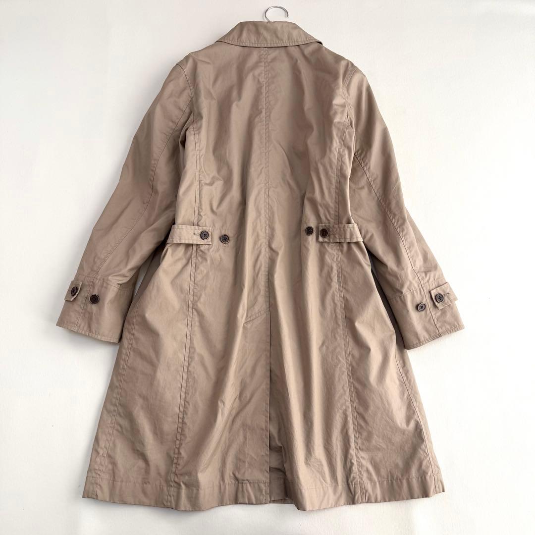 【MHL】ダウンライナー付きステンカラーコート（M）ブラウン　トレンチコート