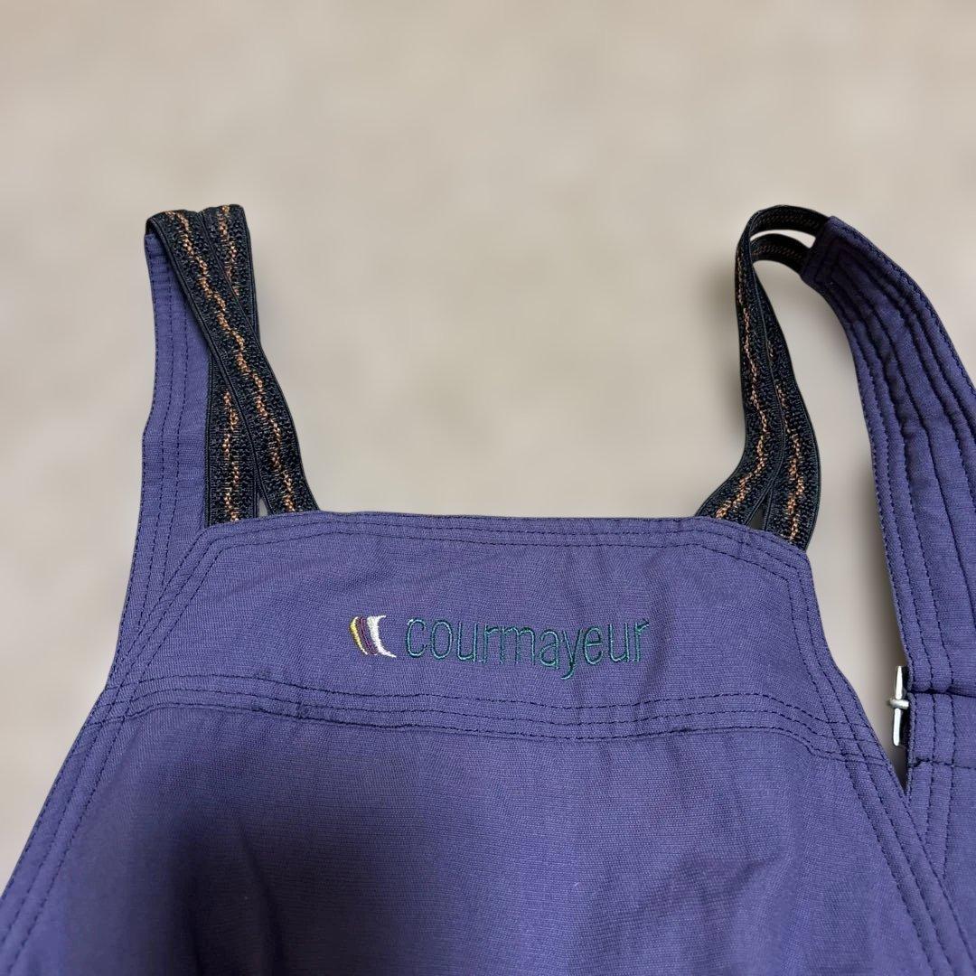 courmayeur スキーウェア Mサイズ 紫