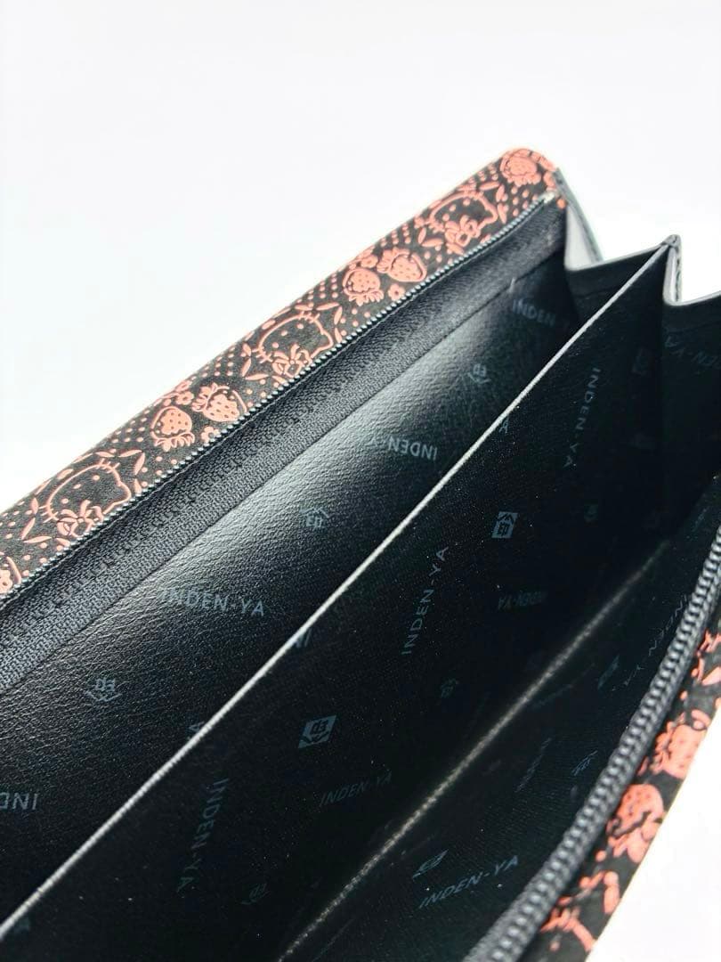 美品　キティちゃん　印傳　長財布