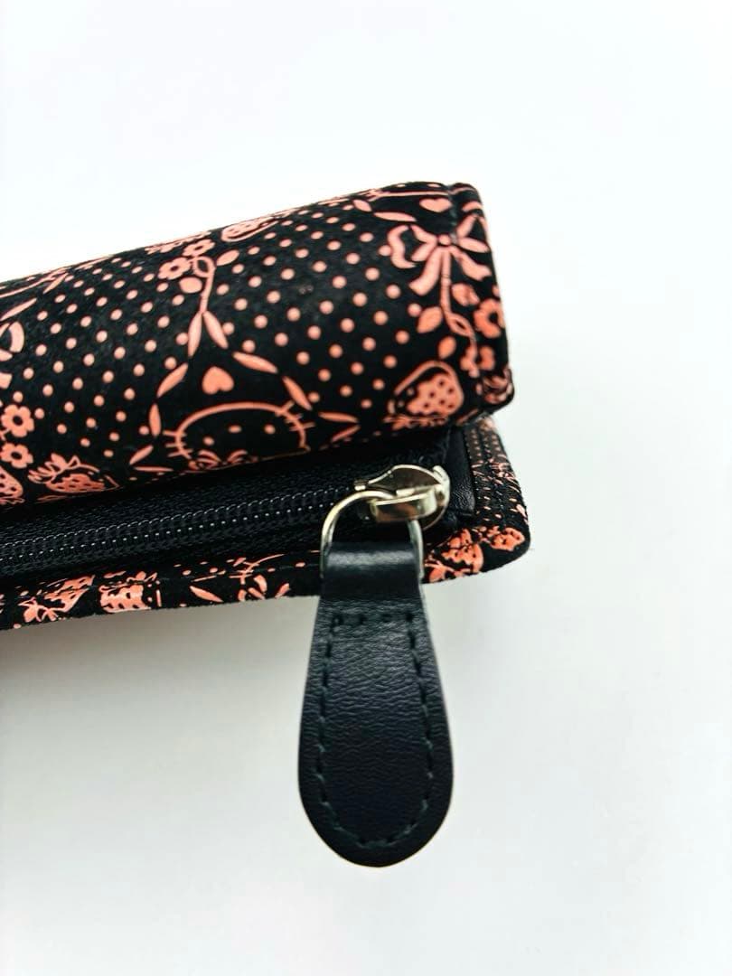 美品　キティちゃん　印傳　長財布