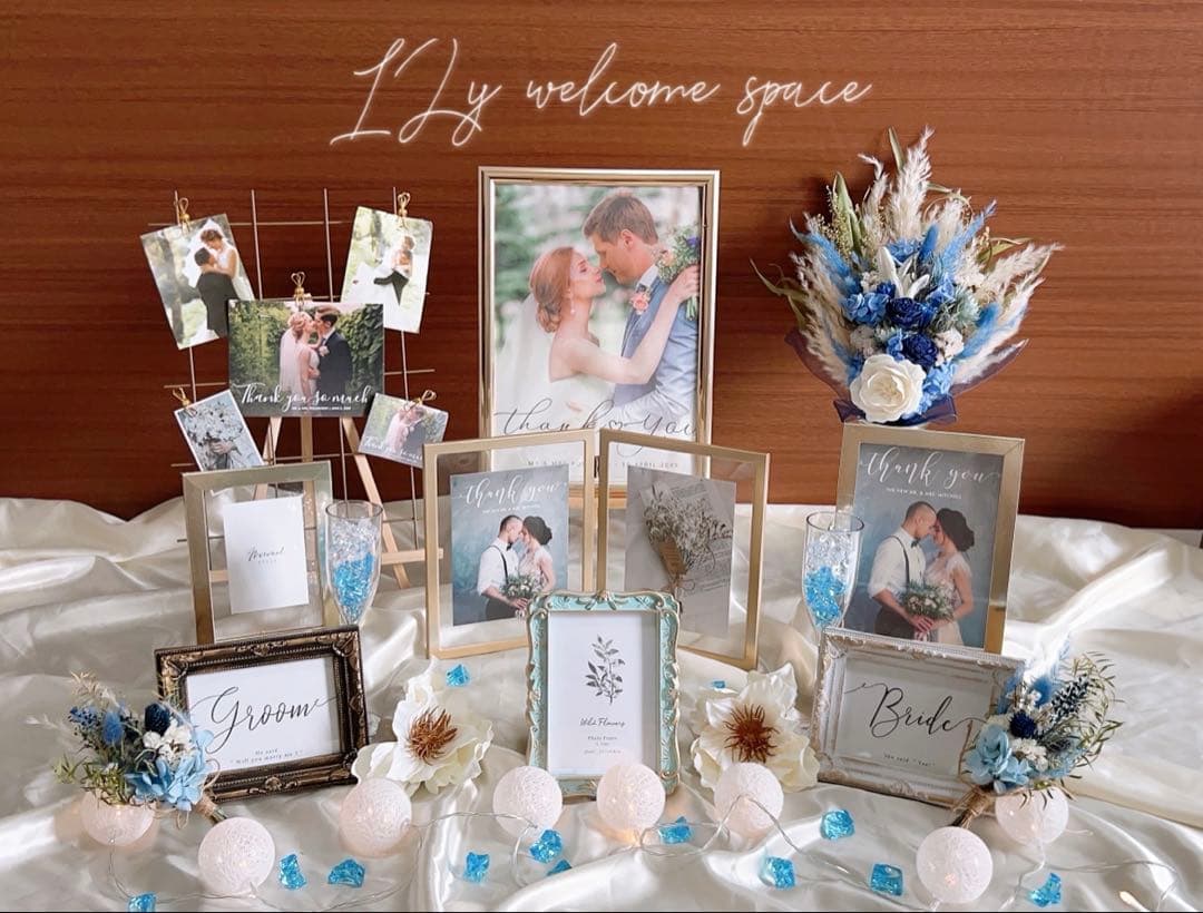 432.❤︎海リゾート　ブルー　結婚式　ミールヘーデンウェルカムスペースまとめ売り