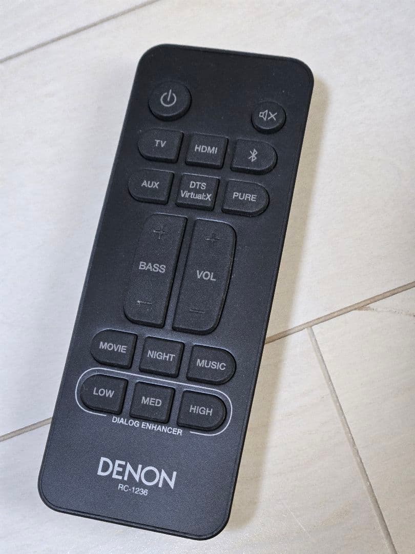 【美品/人気】DENON DHT-S216 サウンドバーBluetooth対応