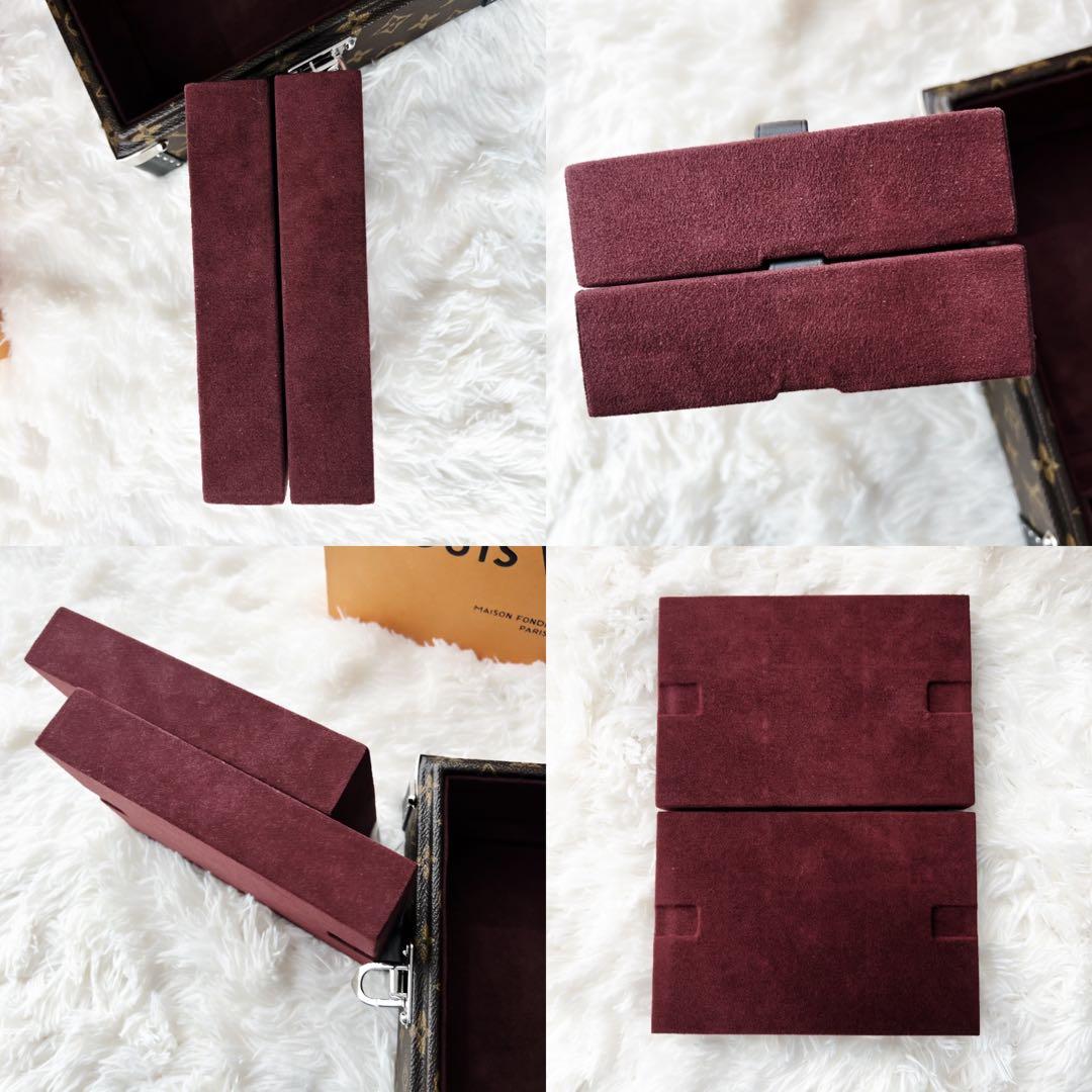 美品　LOUISVUITTONヴィトン　トランク　ジュエリー　ケース　モノグラム