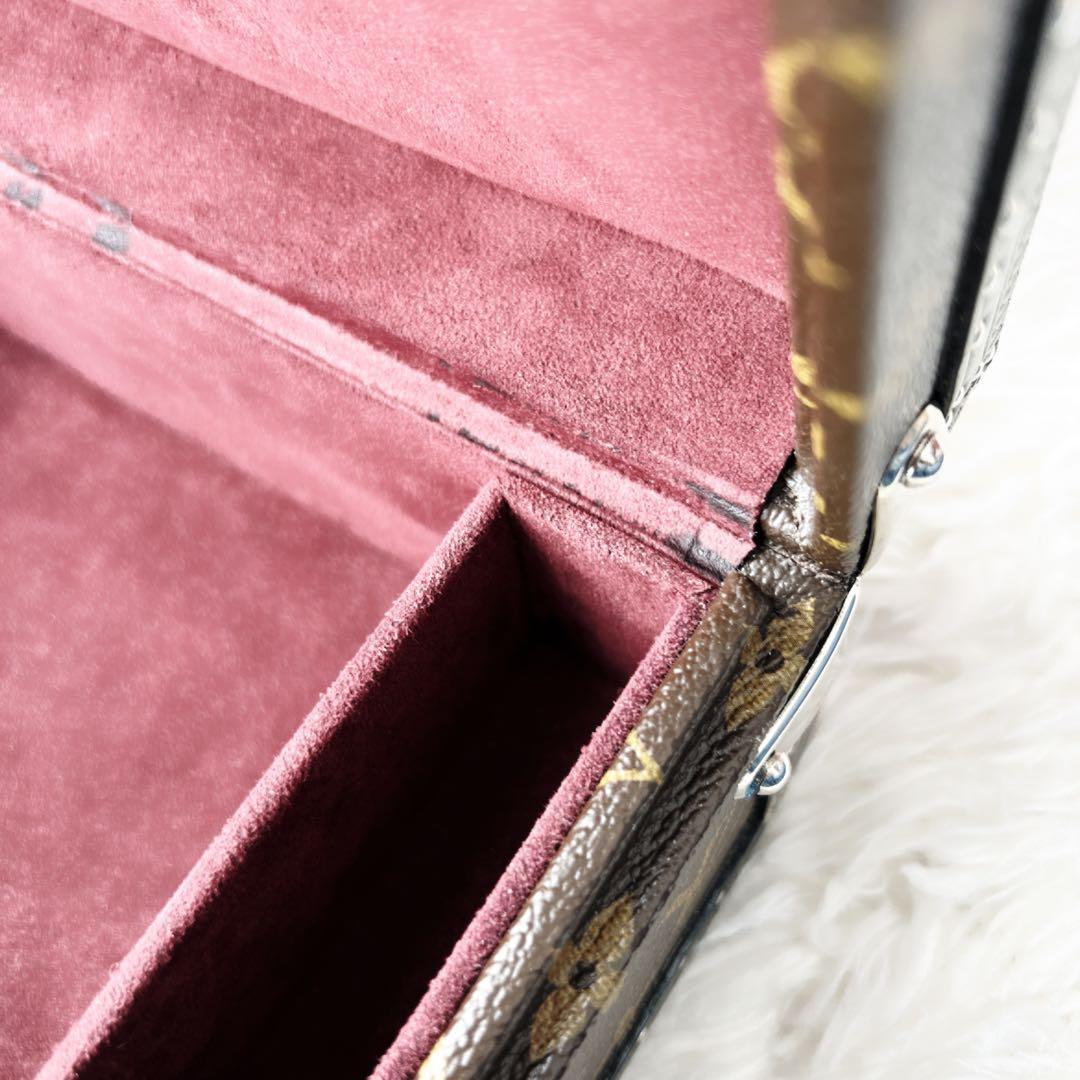 美品　LOUISVUITTONヴィトン　トランク　ジュエリー　ケース　モノグラム