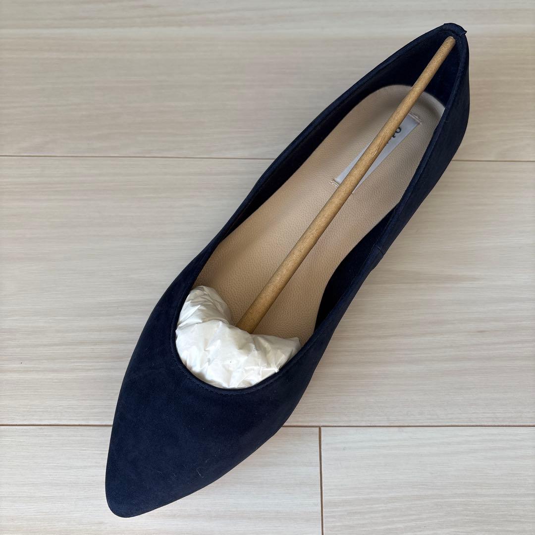 ＊新品未使用＊オデットエオディール ポインテッドプレーン ネイビー