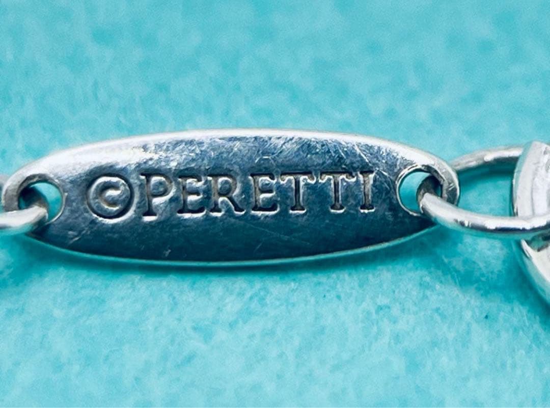 h573 美品　ティファニー　リーフ　ネックレス　シルバー　925