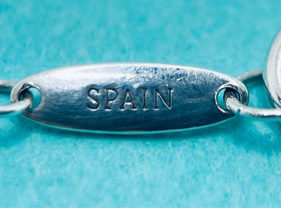 h573 美品　ティファニー　リーフ　ネックレス　シルバー　925