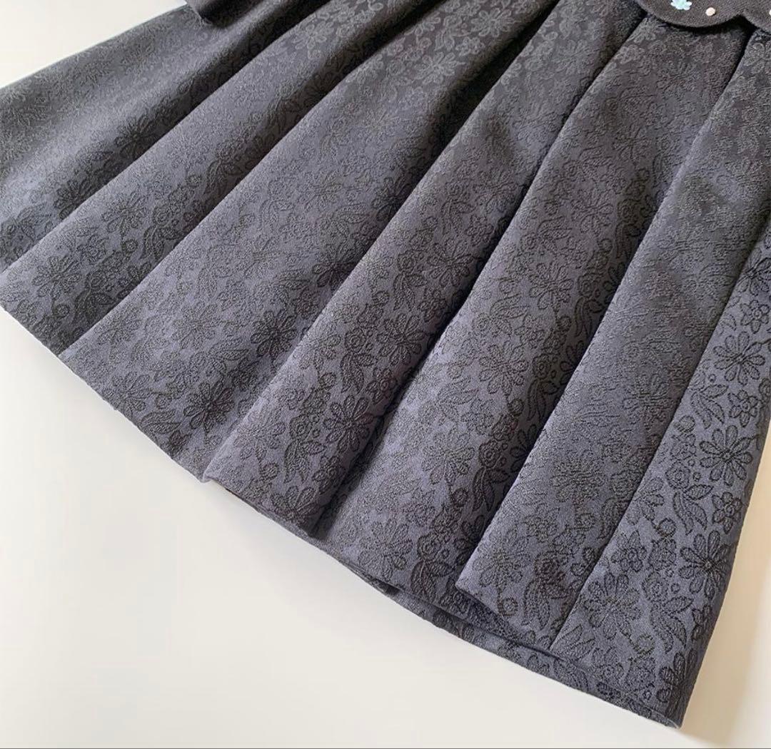 美品 ショパン アンサンブル 120cm フォーマル 卒園式 入学式 ネイビー