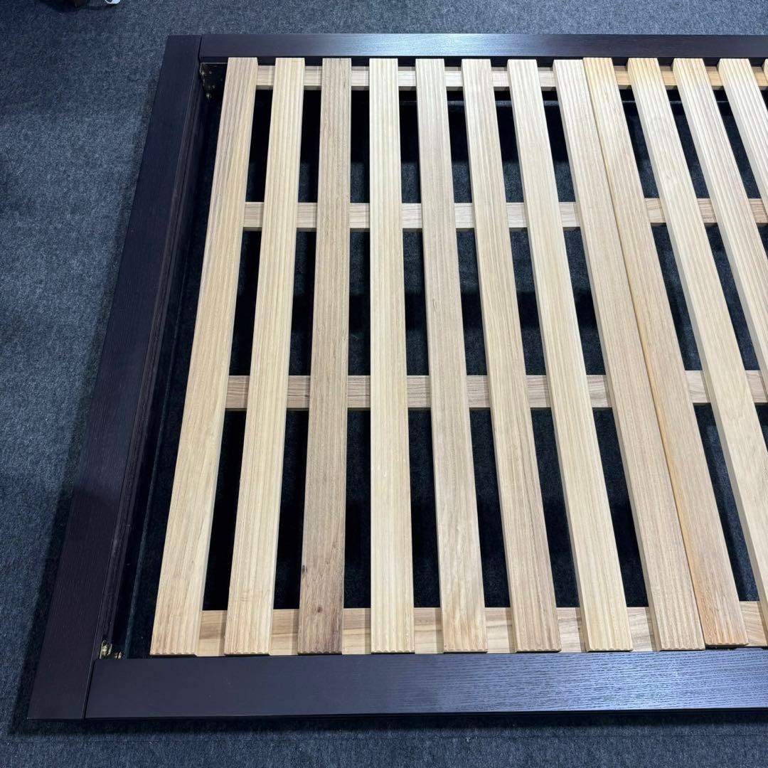 France Bed ベッドフレーム クイーンサイズ ロータイプ d2970