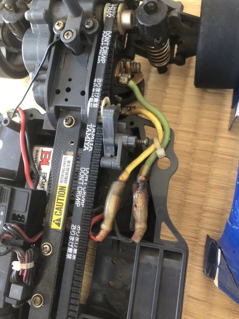 中古!タミヤ TA03F シャーシ & ボディ & プロポセット（動作確認済み)