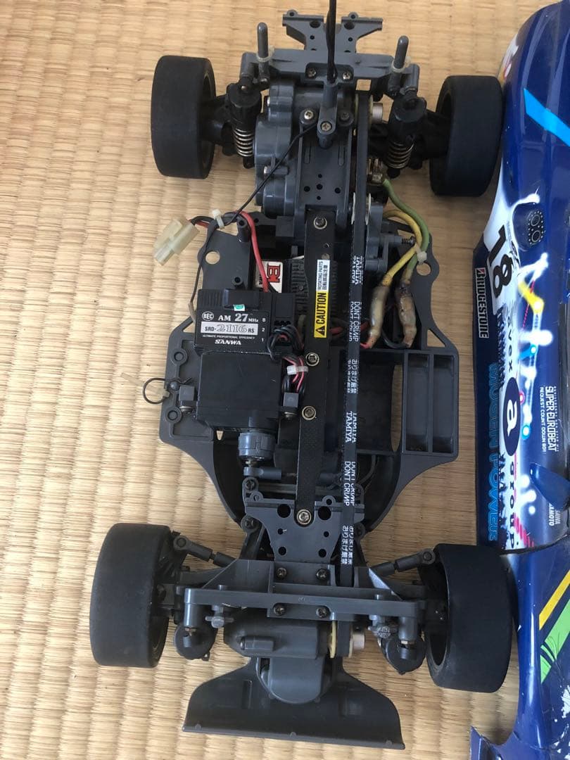 中古!タミヤ TA03F シャーシ & ボディ & プロポセット（動作確認済み)