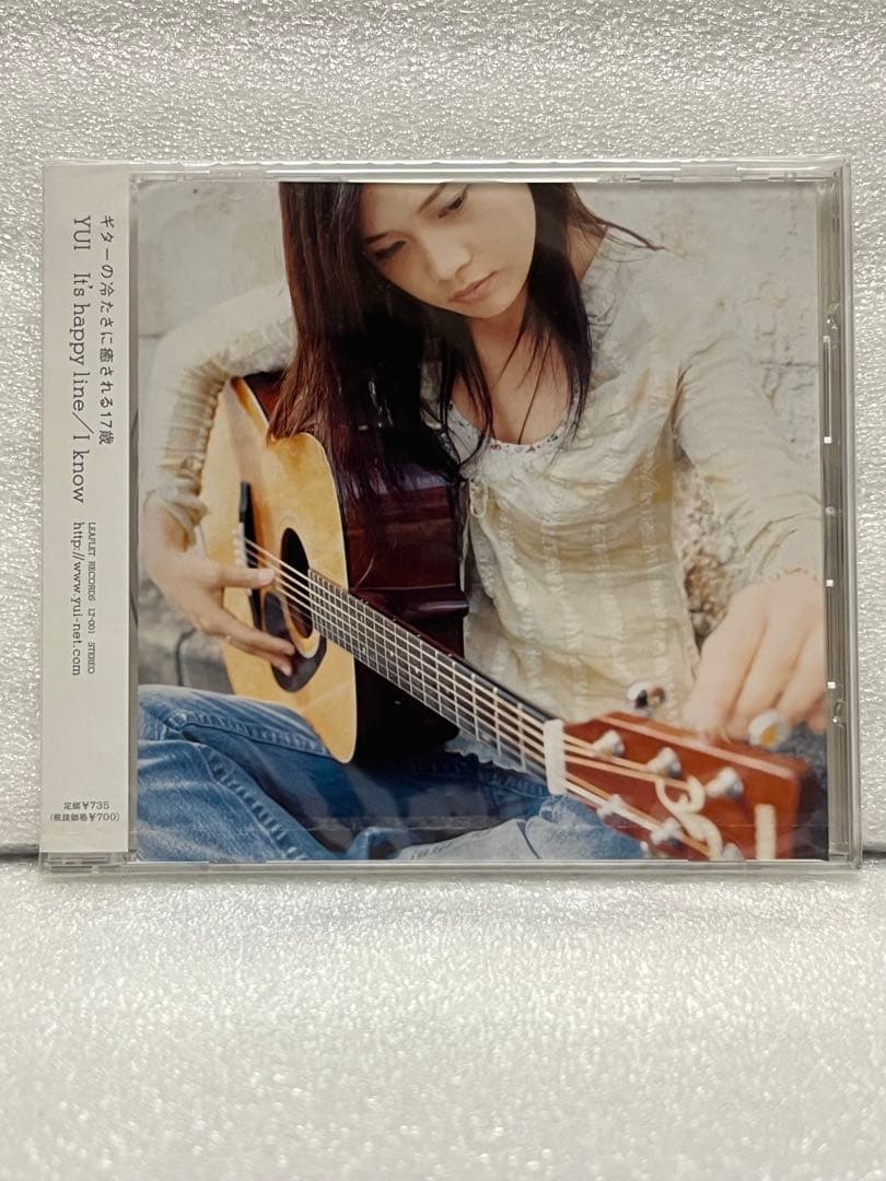 【超貴重】YUI CD インディーズ デビュー It's happy line