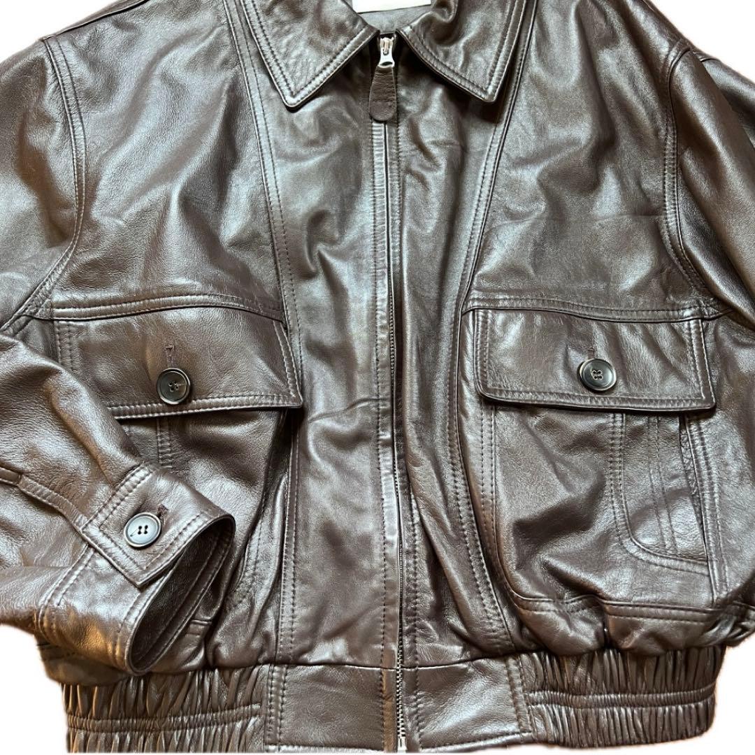 ジャケット・アウター OHOTORO A2 Lambskin Jacket