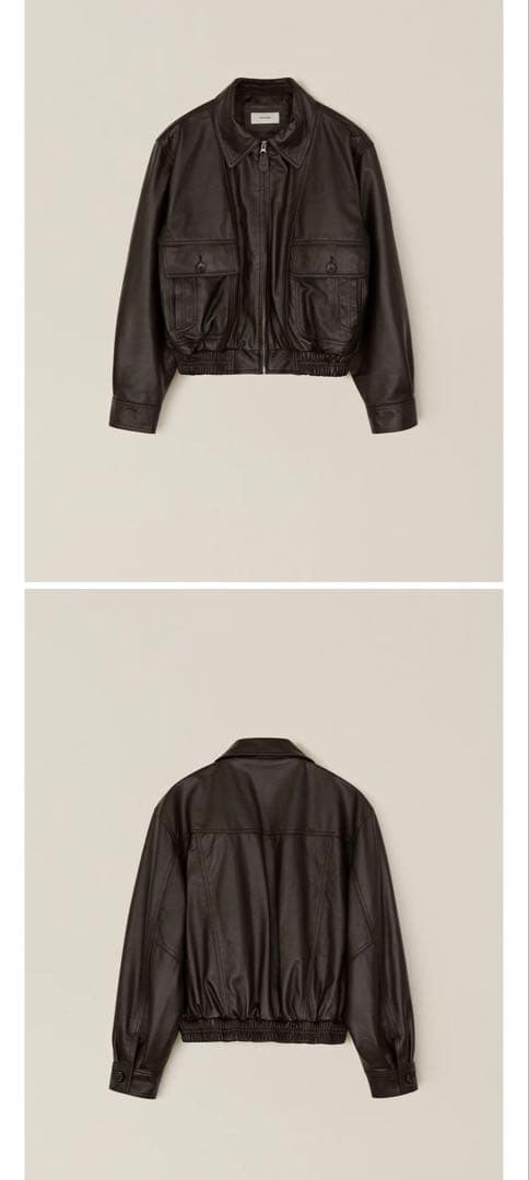 ジャケット・アウター OHOTORO A2 Lambskin Jacket