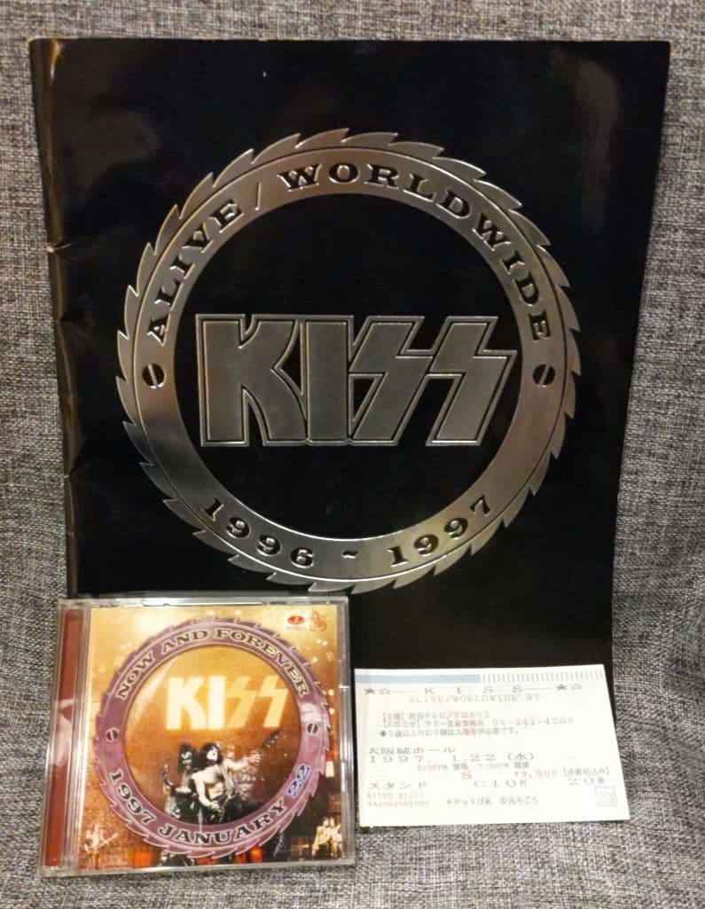 ☕KISS January 22,1997 CD・パンフ・チケット半券セット