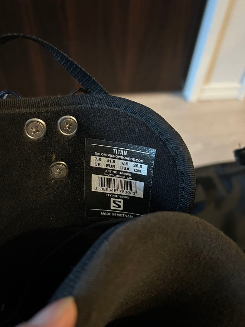 SALOMONボード+ブーツ+ビンディング+ケース+手入れグッズ