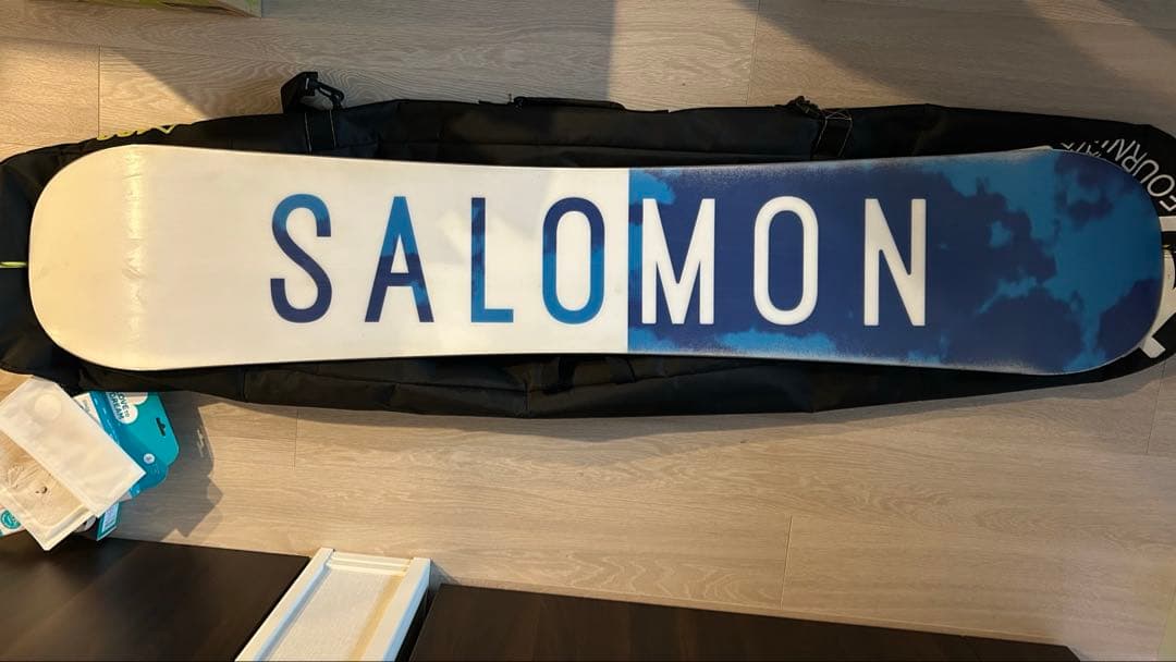 SALOMONボード+ブーツ+ビンディング+ケース+手入れグッズ