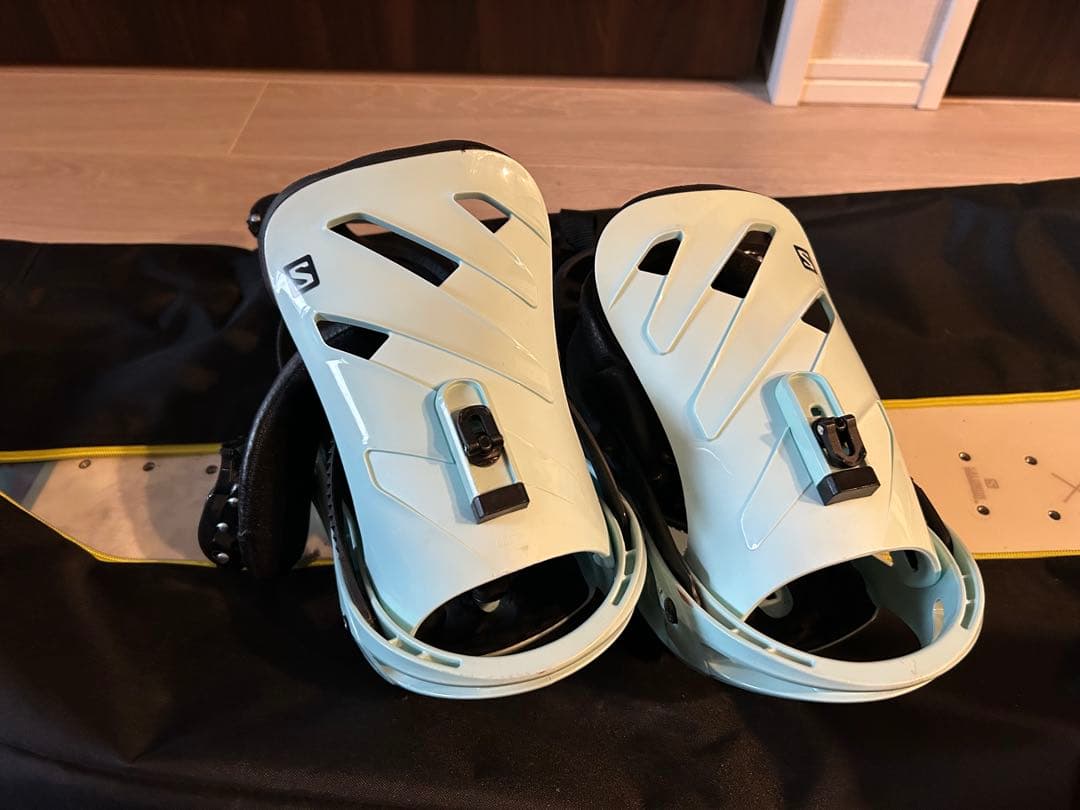 SALOMONボード+ブーツ+ビンディング+ケース+手入れグッズ