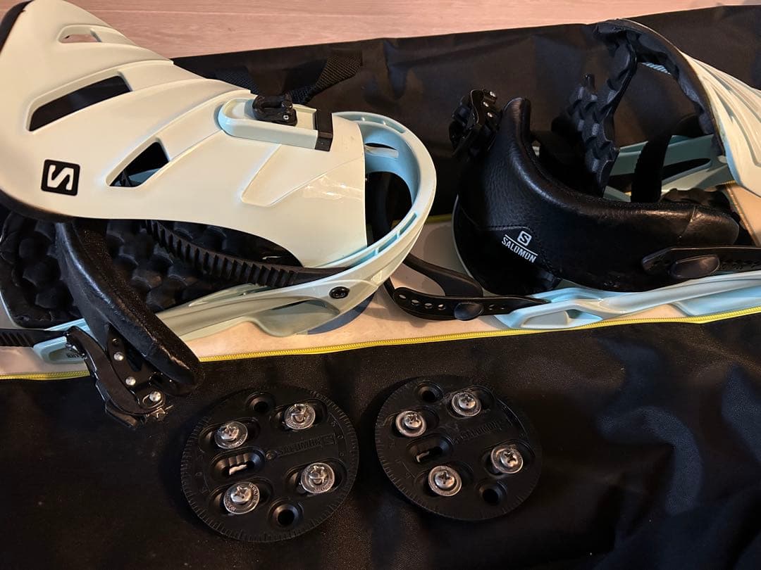 SALOMONボード+ブーツ+ビンディング+ケース+手入れグッズ