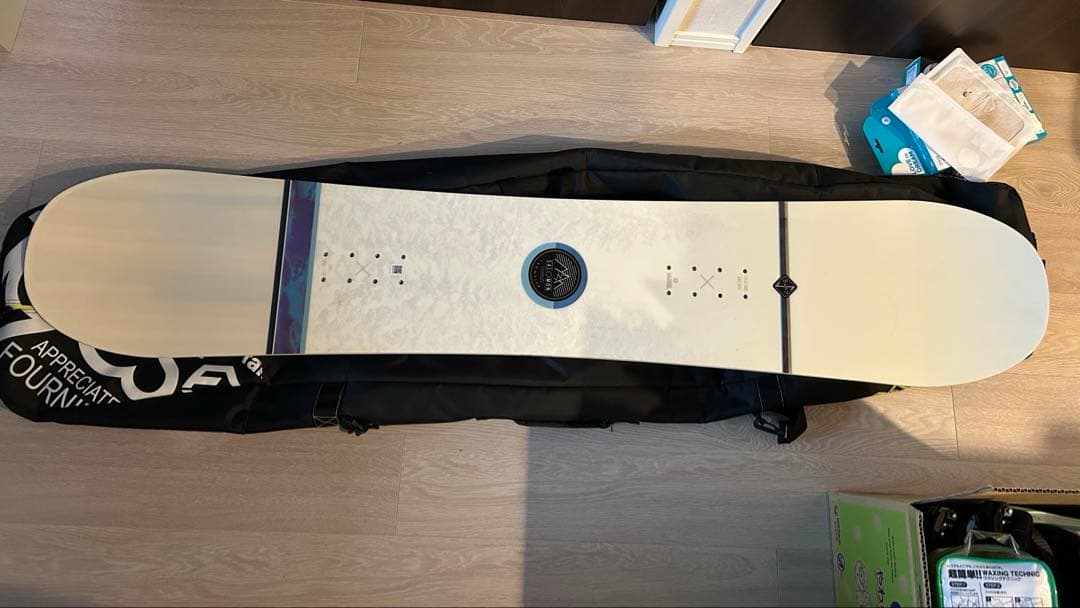 SALOMONボード+ブーツ+ビンディング+ケース+手入れグッズ