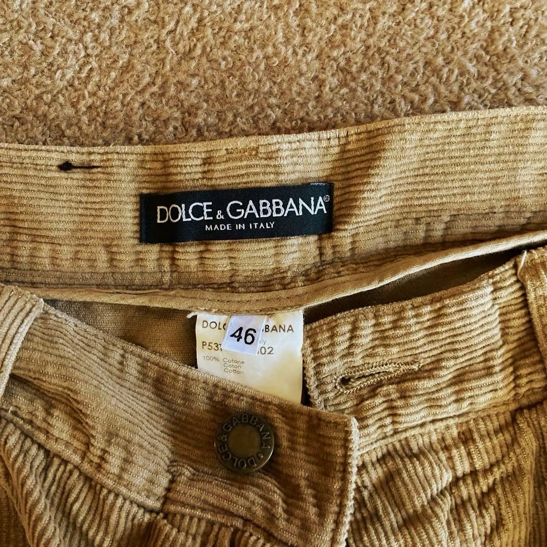 ドルシアン＆ガッパーナ コーデュロイパンツ 未使用品に近い　お値下げしました