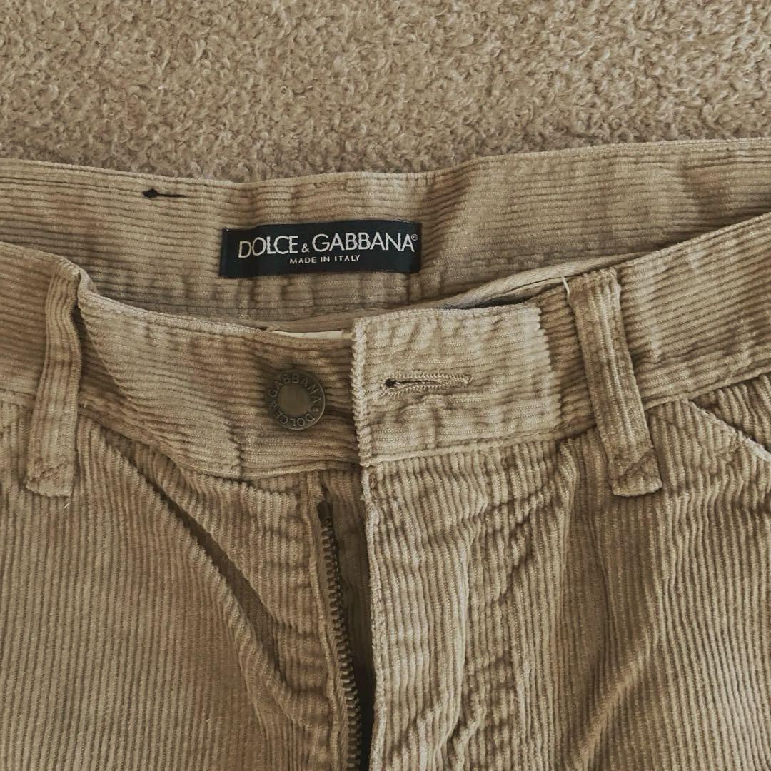 ドルシアン＆ガッパーナ コーデュロイパンツ 未使用品に近い　お値下げしました