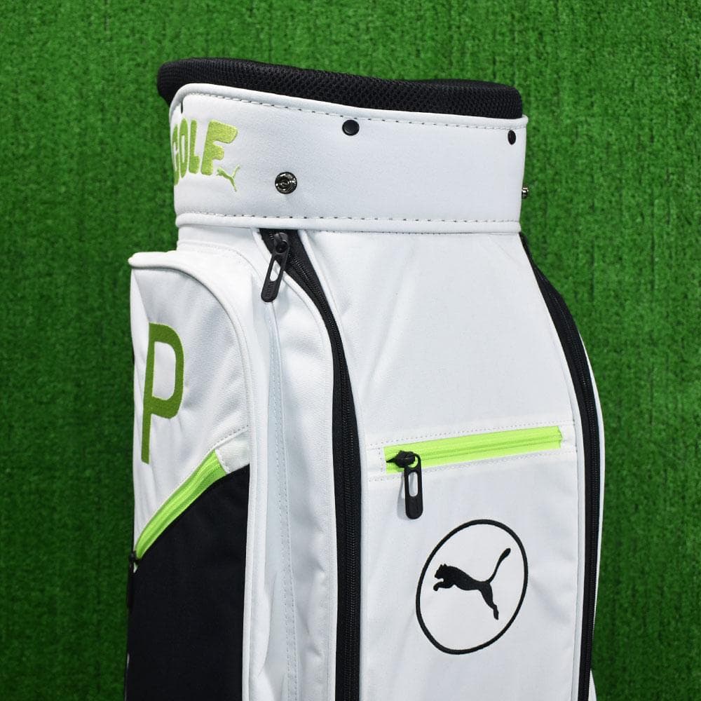 PUMA/プーマ ゴルフ キャディバッグ【ホワイト/ブラック】新品！