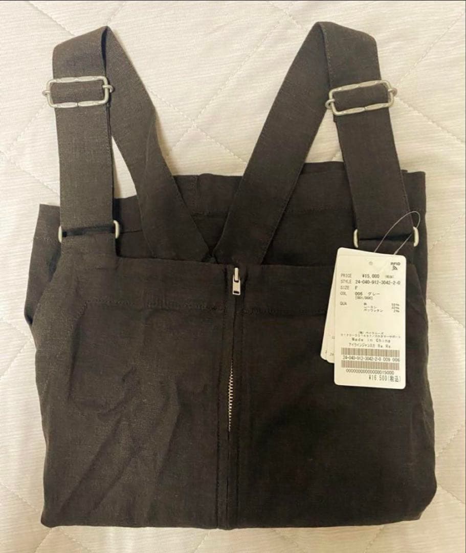 新品未使用　SLOBE スローブイエナ　アイラインジャンパースカート