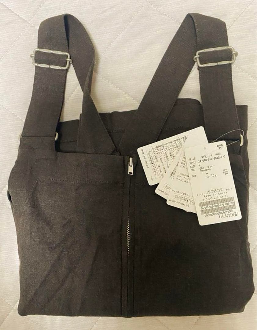 新品未使用　SLOBE スローブイエナ　アイラインジャンパースカート