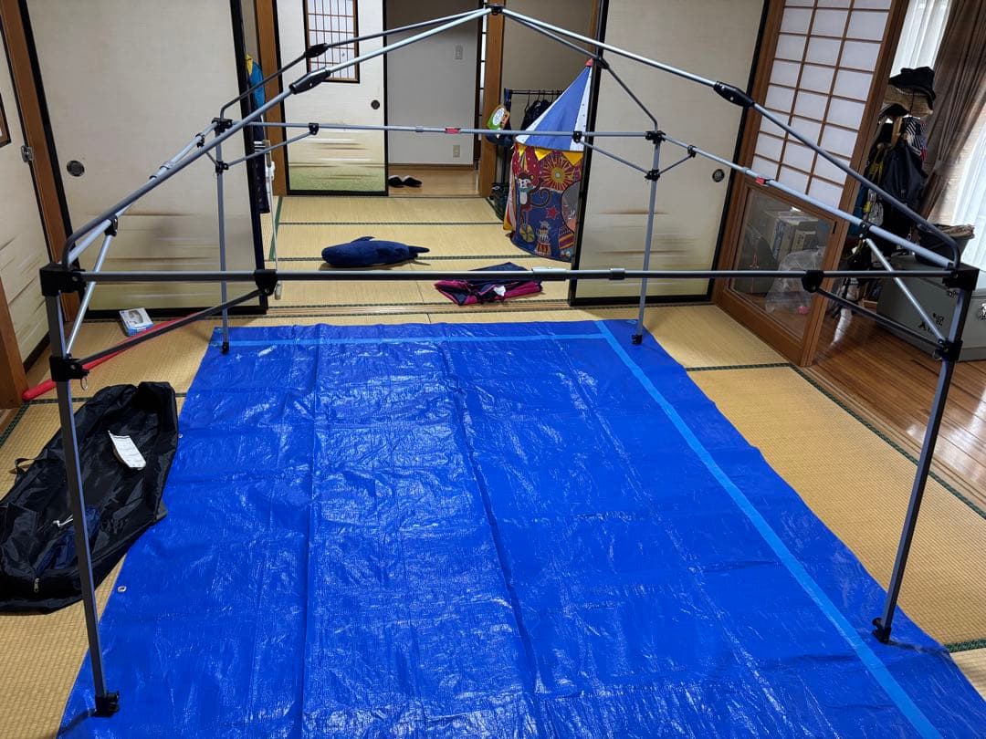 コールマン タープ イージーキャノピー　サイドシート付き