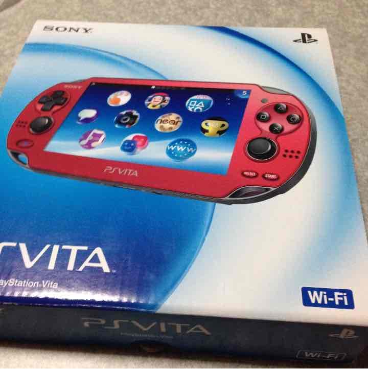 値下げ交渉あり旧型psvitaレッド8gb同梱