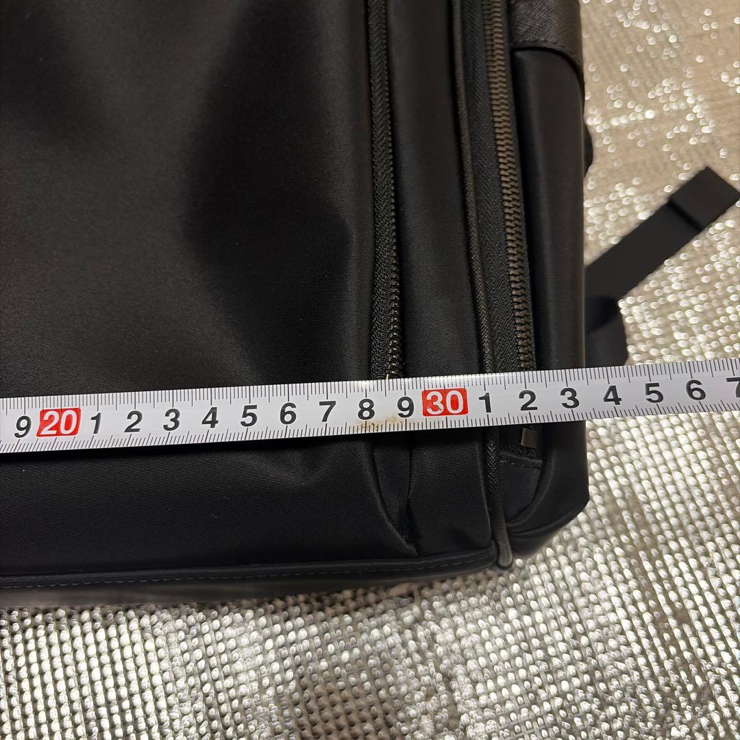 BLACK LABEL CRESTBRIDGEバッグパック、黒、サンプル未使用