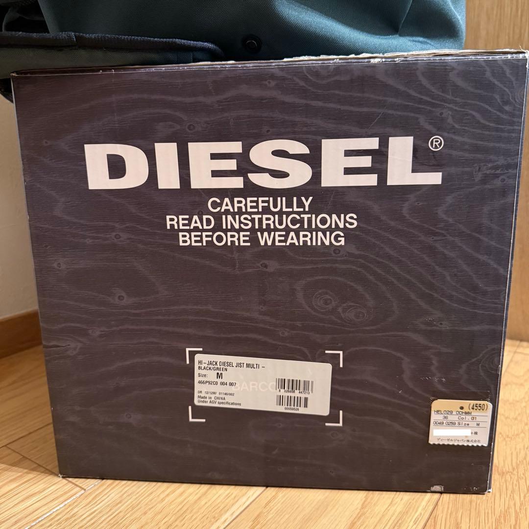 新品 DIESEL×AGV ディーゼル Hi-Jack ジェットヘルメット　M