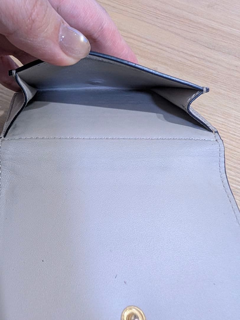 【美品】LOEWE 三つ折り財布