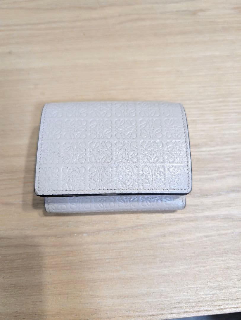 【美品】LOEWE 三つ折り財布