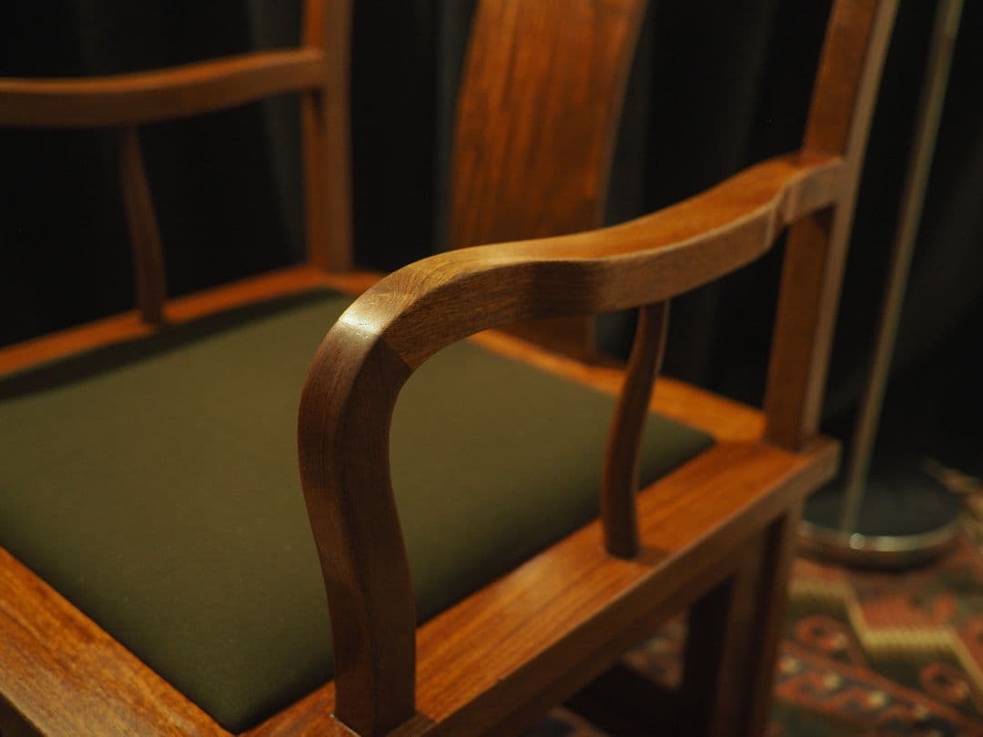 【値引中】アンティーク李朝唐木チェア