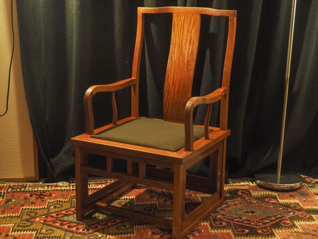 【値引中】アンティーク李朝唐木チェア