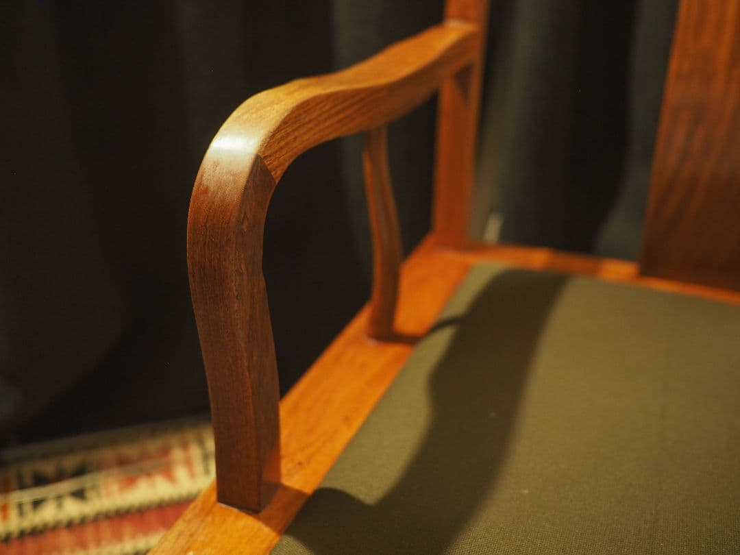 【値引中】アンティーク李朝唐木チェア