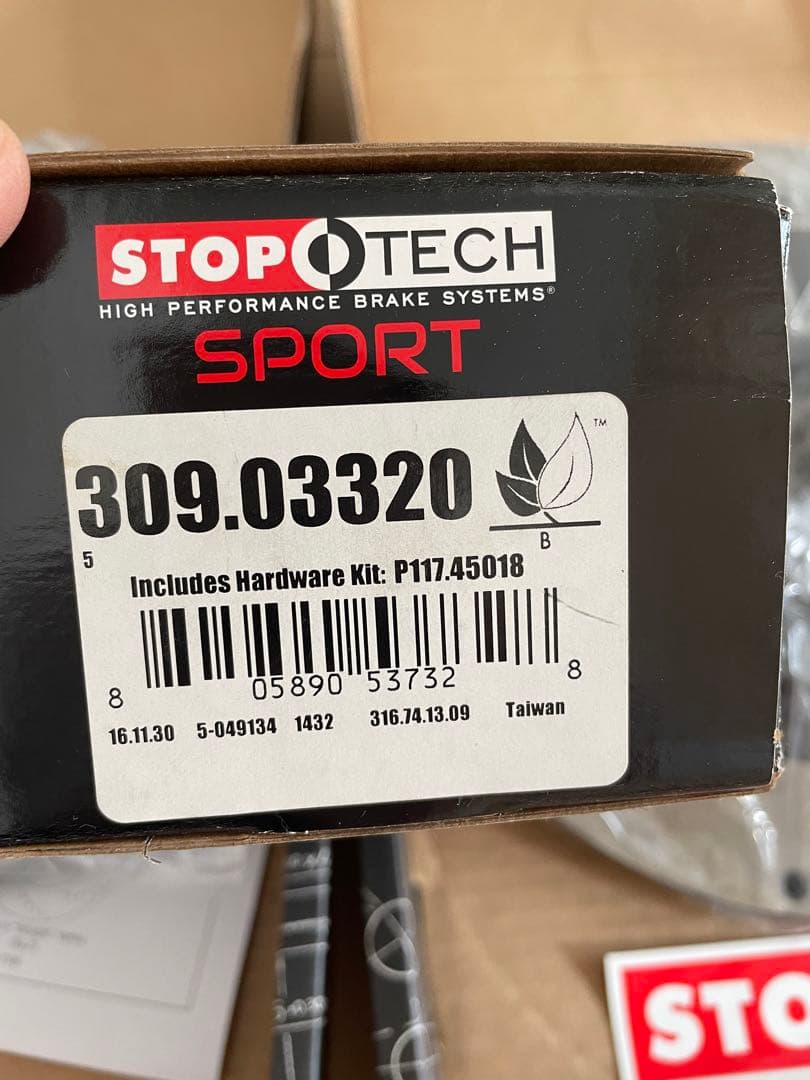 値下げ!STOPTECHドリルドブレーキローターパッドセットNCロードスターなど